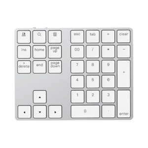 bluetooth aluminium numeric keypad