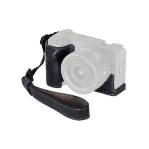 smallrig camera leather case with wrist strap for sony zv e10 ii