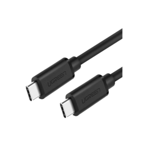 ugreen 50998 usb 2.0 type c to type c cable nickel plating 1.5m (black)