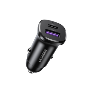 ugreen 25845 30w 2 port fast car charger