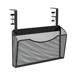 under desk hanging organiser (metal mesh)