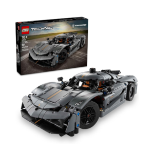 lego® technic koenigsegg jesko absolut grey hypercar