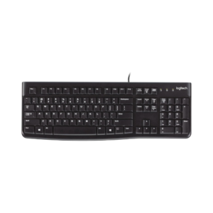 logitech k120 ergonomic desktop usb wired keyboard