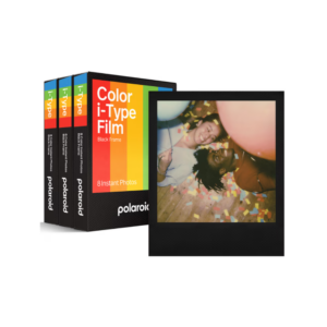 polaroid color film for i type black frame edition