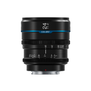 sirui night walker 24mm s35 cine lens, t1.2 cine lens (sony e mount, black)