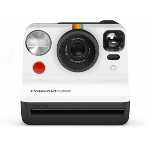 polaroid now i‑type instant camera (green, white, black & white)