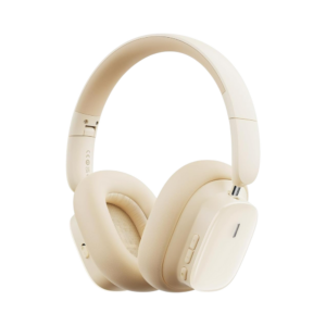 baseus bowie h1i noise cancellation wireless headphone (white)