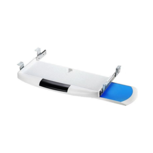 adjustable keyboard under desk tray