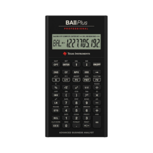texas instruments ba ii plus professional calculator