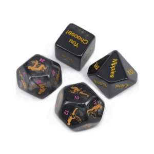 intimate adult dice set