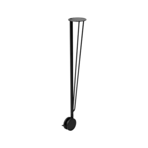 ikea krille tble leg with castor