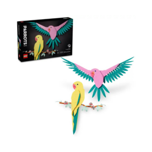 lego® the fauna collection – macaw parrots