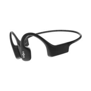 shokz openswim waterproof air bone conduction wireless headphones (black)