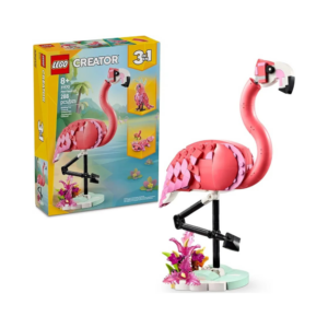 lego® wild animals: pink flamingo
