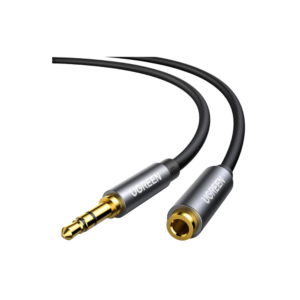 ugreen 10595 3.5mm male to 3.5mm female extension cable 3m (black)