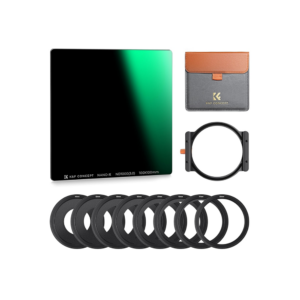 k&f concept square filter metal holder with adapter ring set (100mm) + 1 square filter