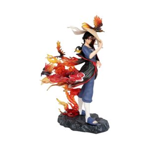 naruto itachi uchiha in bamboo hat figure