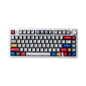 aula f75 wireless mechanical keyboard comic keycap