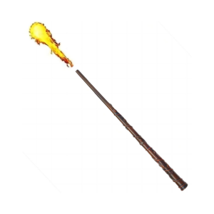 harry potter hermione granger's fireball shooting wand