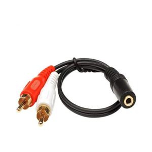 ugreen 10518 av104 2rca male to male audio cable 2m (grey) (copy)