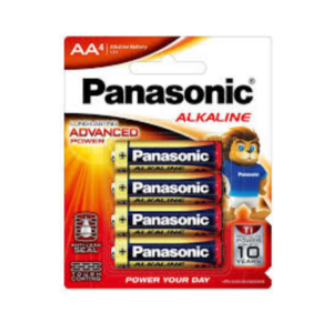 panasonic alk with anti leak seal aa x4
