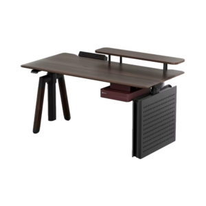 sihoo d07c electric height adjustable desk (d07c 101 + d07j 101 ab) walnut