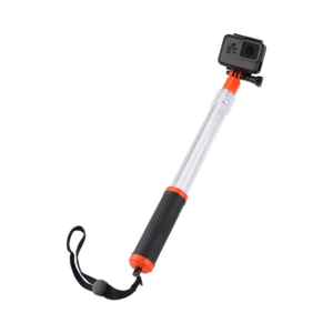 telesin floating monopod extendable selfie stick for action camera