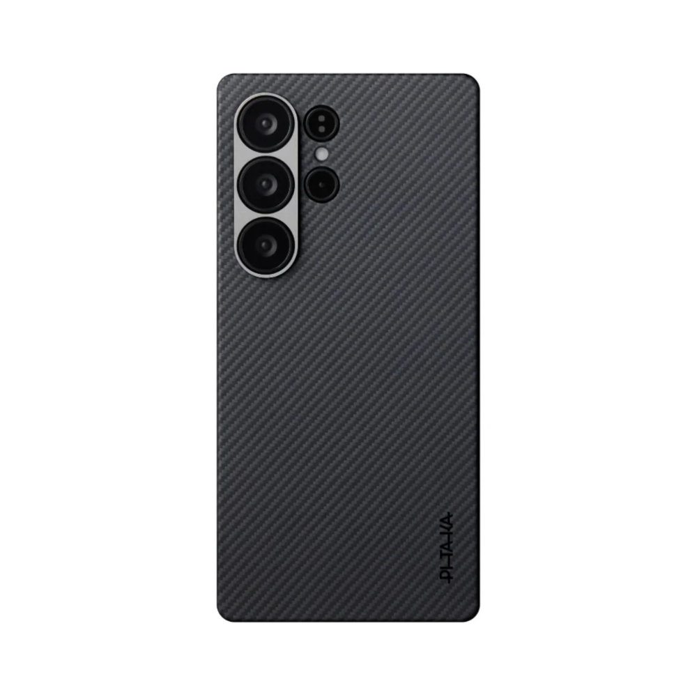 Pitaka Ultra-Slim Case for Samsung Galaxy S25 Ultra (Black/Grey)