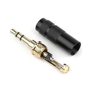 3.5mm 3/4 poles jack audio plug stereo earphone