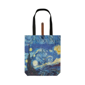 van gogh reusable fashion tote bag (cafe terrace at night)