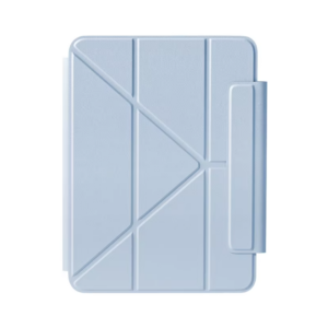 coteci split lifting stand leather case for ipad 10th gen (blue)