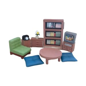 miniature furniture dollhouse set