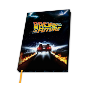 abystyle back to the future: delorean a5 notebook