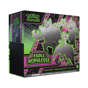 pokémon : coffret dresseur d’élite Écarlate et violet – fable nébuleuse