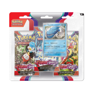 pokémon : 3 boosters Écarlate et violet