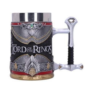nemesis now lord of the rings: aragorn tankard