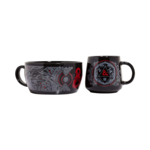 dungeons & dragons: ampersand mug & bowl breakfast set