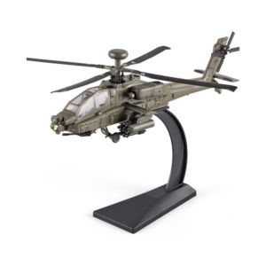 apache helicopter die cast model replica