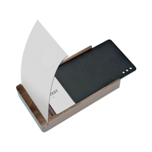 samdi sticky note to do list holder (walnut)