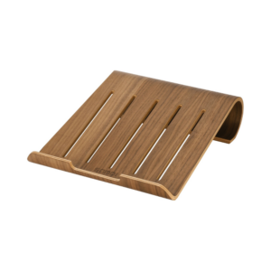 samdi premium walnut wooden laptop stand