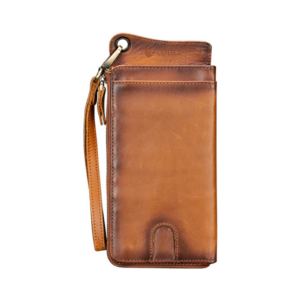 coteci luxury series long leather wallet c (hand strap)