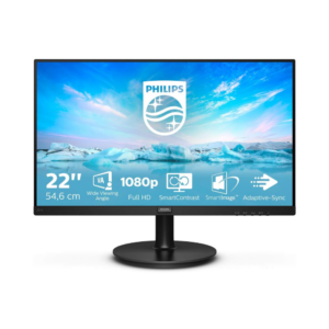 philips 22" fhd led monitor (221v8)