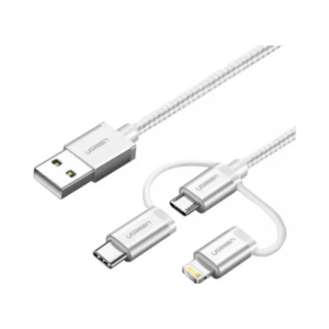 ugreen 80825 3in1 multi usb charging cable