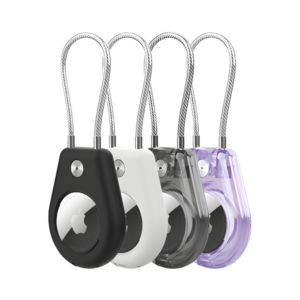 coteci steel wire rope protective shell for apple airtag