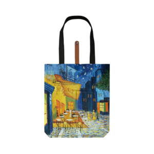 van gogh reusable fashion tote bag (cafe terrace at night)