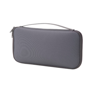 muji polyester passport case gray