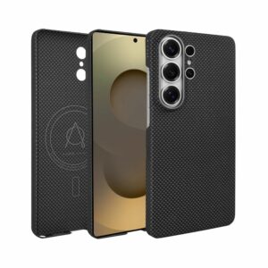 a case desen aramid fiber case galaxy s26 ultra (black)