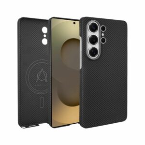 a case kavar aramid fiber case 600d s26 ultra (black)