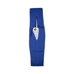 pocket 3d knitted stretch phone pouch