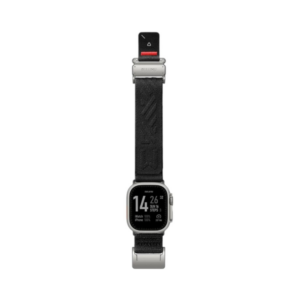aulumu c03 titanium mag buckle quick release band (silver/black)